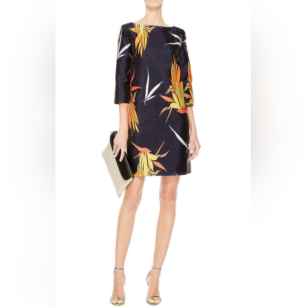 NWT Marni Resort 2015 Jacquard Floral Dress IT 38 2 US - Picture 2 of 8